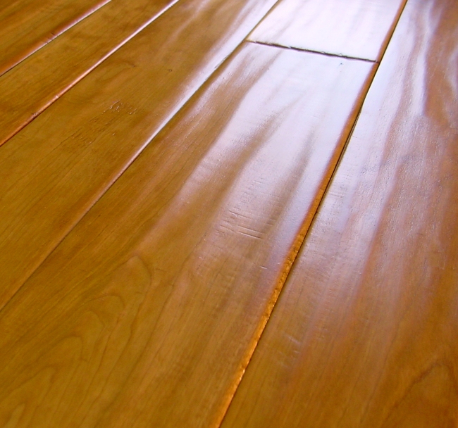 Photo - Duchess Collection Cherry Hand Scraped Hardwood Flooring Prefinished