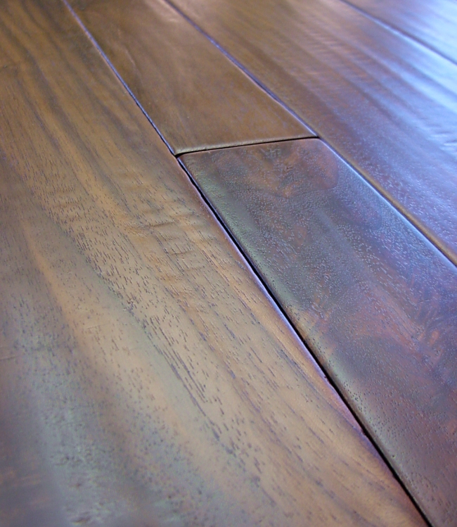 Photo - Duchess Collection Walnut Hand Scraped Hardwood Flooring Prefinished