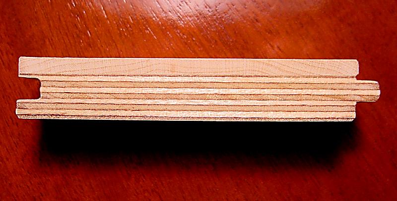 Hard Maple Prefinished Engineered Hardwood Flooring Construction Photo