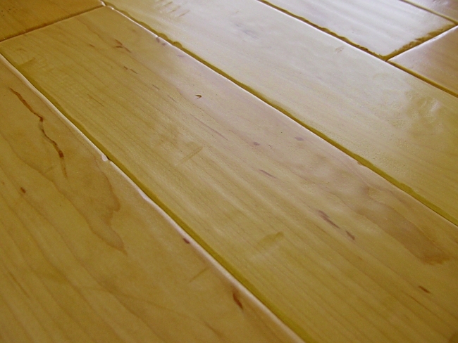 Photo - Duchess Collection Hard Maple Hand Scraped Hardwood Flooring Prefinished