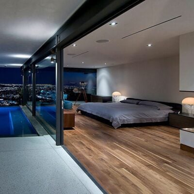 wooden flooring collection room